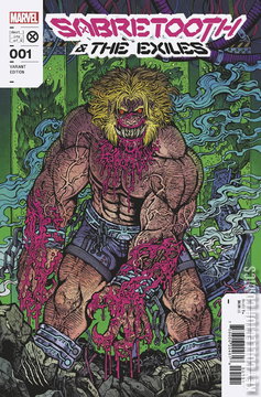 Variant Cover for Sabretooth and the Exiles #1