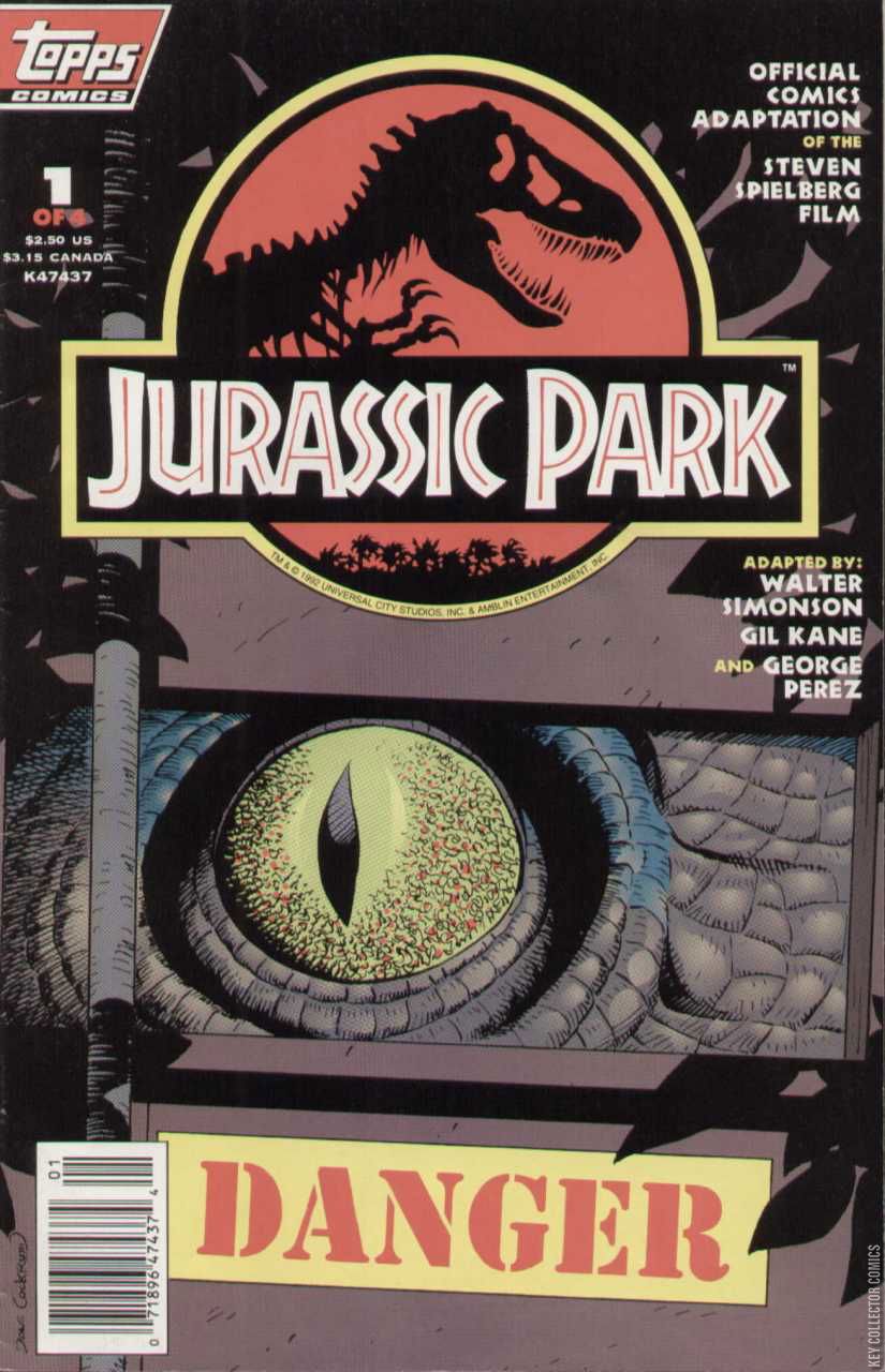 Variant Cover for Jurassic Park #1