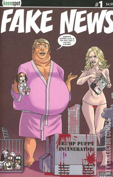 Variant Cover for Trump's Titans vs. Mandela Effect #1