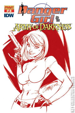 Variant Cover for Danger Girl and the Army of Darkness #2