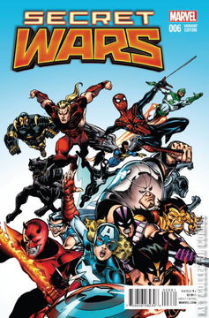 Variant Cover for Secret Wars #6