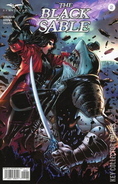 Variant Cover for The Black Sable #2