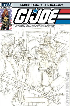 Variant Cover for G.I. Joe: A Real American Hero #203