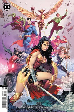 Variant Cover for Justice League #37
