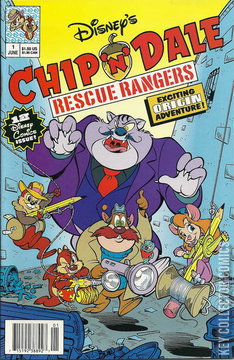 Variant Cover for Chip 'n' Dale: Rescue Rangers #1
