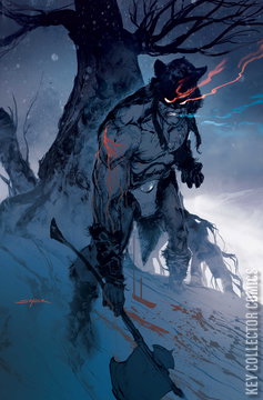 Variant Cover for Fire and Ice: Darkwolf #1