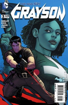 Variant Cover for Grayson #3