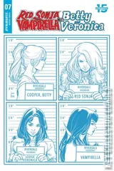 Variant Cover for Red Sonja and Vampirella Meet Betty and Veronica #7