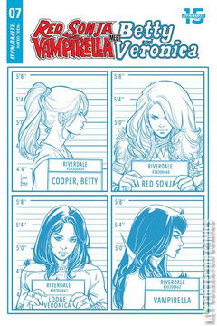 Variant Cover for Red Sonja and Vampirella Meet Betty and Veronica #7