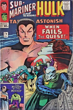 Variant Cover for Tales to Astonish #74