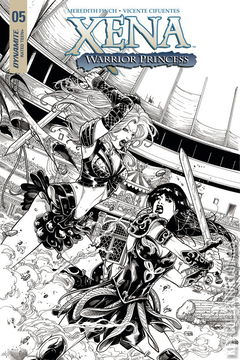 Variant Cover for Xena: Warrior Princess #5