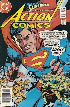 Variant Cover for Action Comics #549