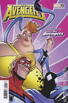 Variant Cover for Avengers #2