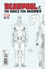 Variant Cover for Deadpool and the Mercs for Money #4