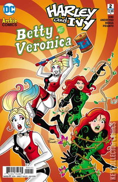 Variant Cover for Harley and Ivy Meet Betty and Veronica #2