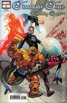 Variant Cover for Fantastic Four: Wedding Special #1