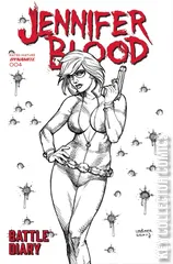 Variant Cover for Jennifer Blood: Battle Diary #4