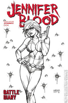 Variant Cover for Jennifer Blood: Battle Diary #4