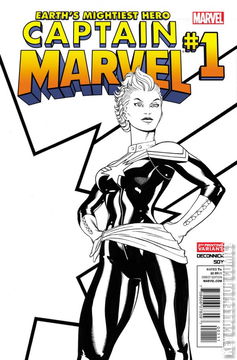 Variant Cover for Captain Marvel #1