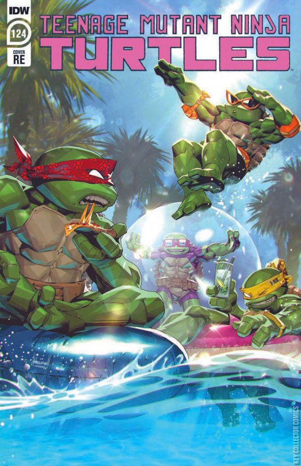 Variant Cover for Teenage Mutant Ninja Turtles #124