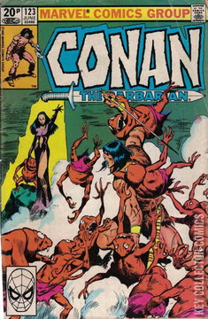 Variant Cover for Conan the Barbarian #123