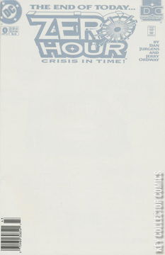 Variant Cover for Zero Hour: Crisis in Time #0