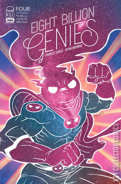Variant Cover for Eight Billion Genies #4