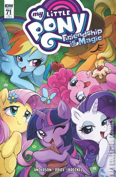 Variant Cover for My Little Pony: Friendship Is Magic #71