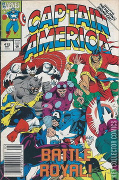 Variant Cover for Captain America #412