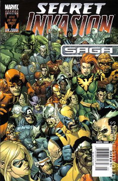 Variant Cover for Secret Invasion Saga #0