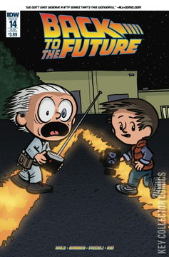 Variant Cover for Back to the Future #14
