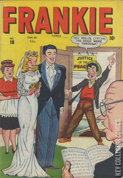 Variant Cover for Frankie Comics #10