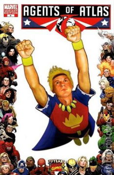 Variant Cover for Agents of Atlas #9