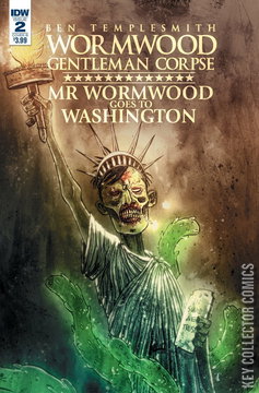 Variant Cover for Wormwood: Gentleman Corpse - Mr. Wormwood Goes to Washington #2