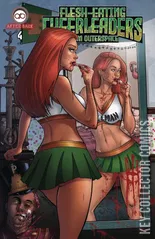 Cover for Flesh Eating Cheerleaders From Outer Space #4