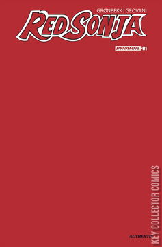 Variant Cover for Red Sonja #1