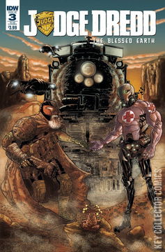 Variant Cover for Judge Dredd: Blessed Earth #3