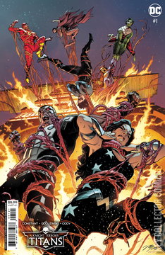 Variant Cover for Knight Terrors: Titans #1