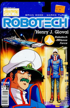 Variant Cover for Robotech #3