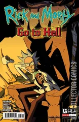 Cover for Rick and Morty Go to Hell #5