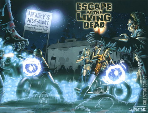 Variant Cover for Escape of the Living Dead #3