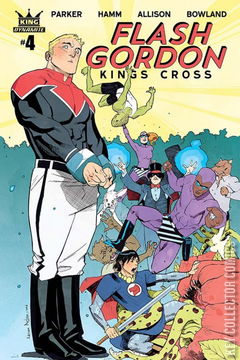 Variant Cover for Flash Gordon: Kings Cross #4