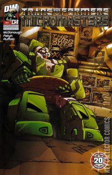 Variant Cover for Transformers: Micromasters #4