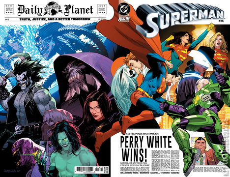 Variant Cover for Superman #25