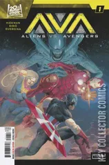 Cover for Aliens vs. Avengers #1