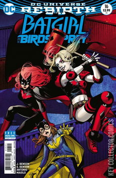 Variant Cover for Batgirl and the Birds of Prey #16