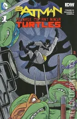 Variant Cover for Batman / Teenage Mutant Ninja Turtles #1