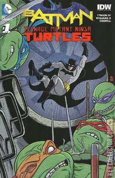Variant Cover for Batman / Teenage Mutant Ninja Turtles #1