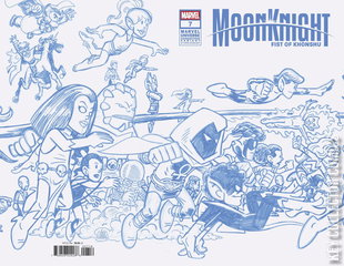 Variant Cover for Moon Knight: Fist of Khonshu #7