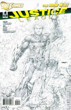 Variant Cover for Justice League #4